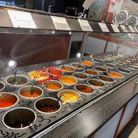 Sauces at HuHot Mongolian Grill in Denver