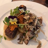 Vegan Steak  at Gusto Italian in Heswall