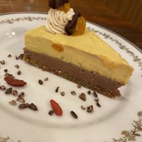 Orange chocolate cake at CHOICE in Kyoto