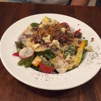 Salad at CHOICE in Kyoto