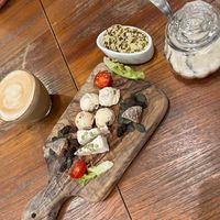 Cheese platter at CHOICE in Kyoto