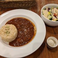 Stroganoff with vegan butter at CHOICE in Kyoto