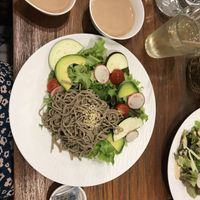 Pasta plate. Original sauce was really nice!   at CHOICE in Kyoto