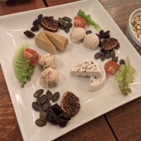 Cheese platter at CHOICE in Kyoto