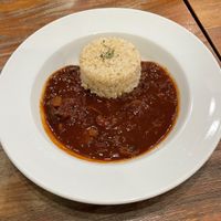 Mushroom stroganofff  at CHOICE in Kyoto