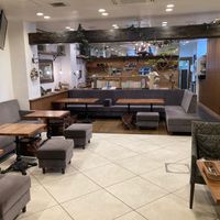 Dining area at CHOICE in Kyoto