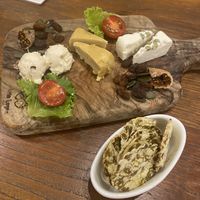 3 cheese board   at CHOICE in Kyoto