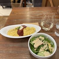 Japanese Vegan Omelette   at CHOICE in Kyoto