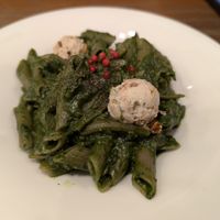 Pesto pasta at CHOICE in Kyoto