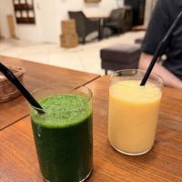 Fruit smoothies  at CHOICE in Kyoto