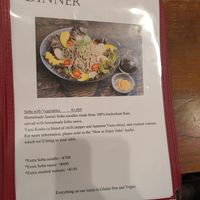 Dinner Menu March 2026 at CHOICE in Kyoto