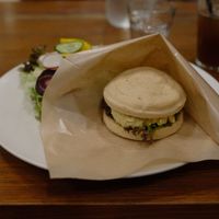 Egg Sandwich with Salat at CHOICE in Kyoto