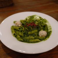Penne with Pesto at CHOICE in Kyoto
