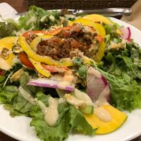 Taco rice salad at CHOICE in Kyoto