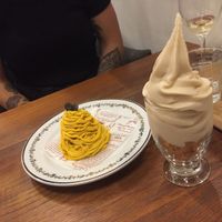 Vegan Mont Blanc 😍 at CHOICE in Kyoto