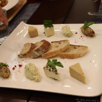 Cheese plate at CHOICE in Kyoto
