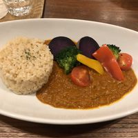No oil curry at CHOICE in Kyoto