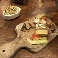 Cheese plate at CHOICE in Kyoto