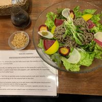 The walnuts are a great addition! at CHOICE in Kyoto