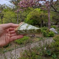 Chlorella cheese cake (my fave!) at CHOICE in Kyoto