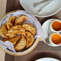 Momo's at Lunar Restaurant in Darjeeling