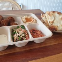 Mezze Box at Little Wave in Broadstairs