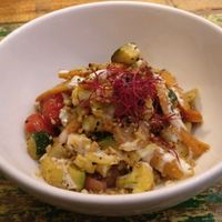 Padthai at El Cafe Blueproject in Barcelona