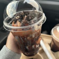 Oreo and Hershey sundae   at Radcliffe Market in Radcliffe