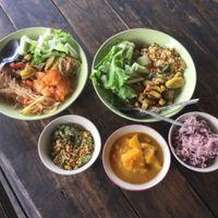 All you can eat and a bit more at Happy Green in Chiang Mai