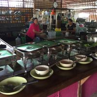 buffet at Happy Green in Chiang Mai