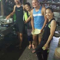 Cooking your own food at Happy Green is amazing! at Happy Green in Chiang Mai