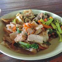 From the fresh buffet. at Happy Green in Chiang Mai