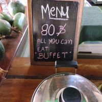 80 THB Buffet at Happy Green in Chiang Mai