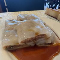 “Beef” noodle roll  at Sassy Foods in San Francisco