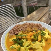 Tofu curry😍  at Vegan Soul Cafe in Penida Island