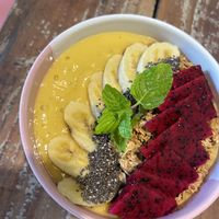 Smoothie bowl  at Vegan Soul Cafe in Penida Island