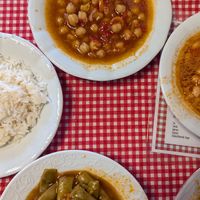 Chickpeas and Basmati Rice at Adada Lokanta in Canakkale