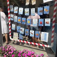 Sortenauswahl (gibt immer wieder andere)  at Cono Loco in Desenzano Del Garda