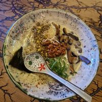 Pistachio Unicorn Paitan at Vegan AF Ramen in Wroclaw