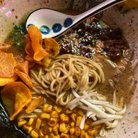 Miso daddy bbq ramen at Vegan AF Ramen in Wroclaw