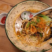 The spicy one, so good at Vegan AF Ramen in Wroclaw