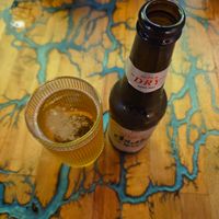 Beer at Vegan AF Ramen in Wroclaw