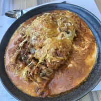 vegan lasagna  at Venitien in Blankenberge