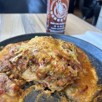 vegan lasagnaa  at Venitien in Blankenberge