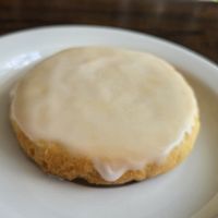 Shortbread cookie at Anchor Coffee House in Windsor