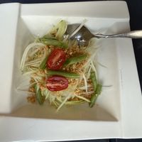 Papaya salad   at Map of Thailand in Cleveland