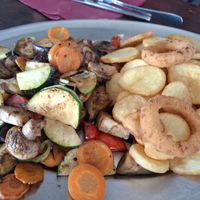 Grilled vegetables starter at Cable Krk Beach Pub in Krk