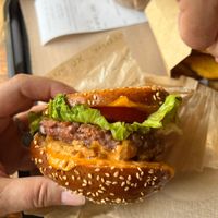 It’s upside down because I couldn’t wait to get it in my mouth! at Hank Cuisine Végétale - Archives in Paris