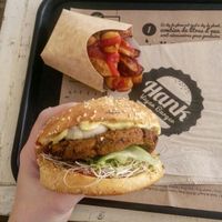 La Catcheuse burger  at Hank Cuisine Végétale - Archives in Paris