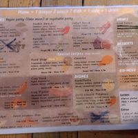 Menu September 2024 at Hank Cuisine Végétale - Archives in Paris